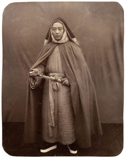 Photographer unidentified. Chinese monk.