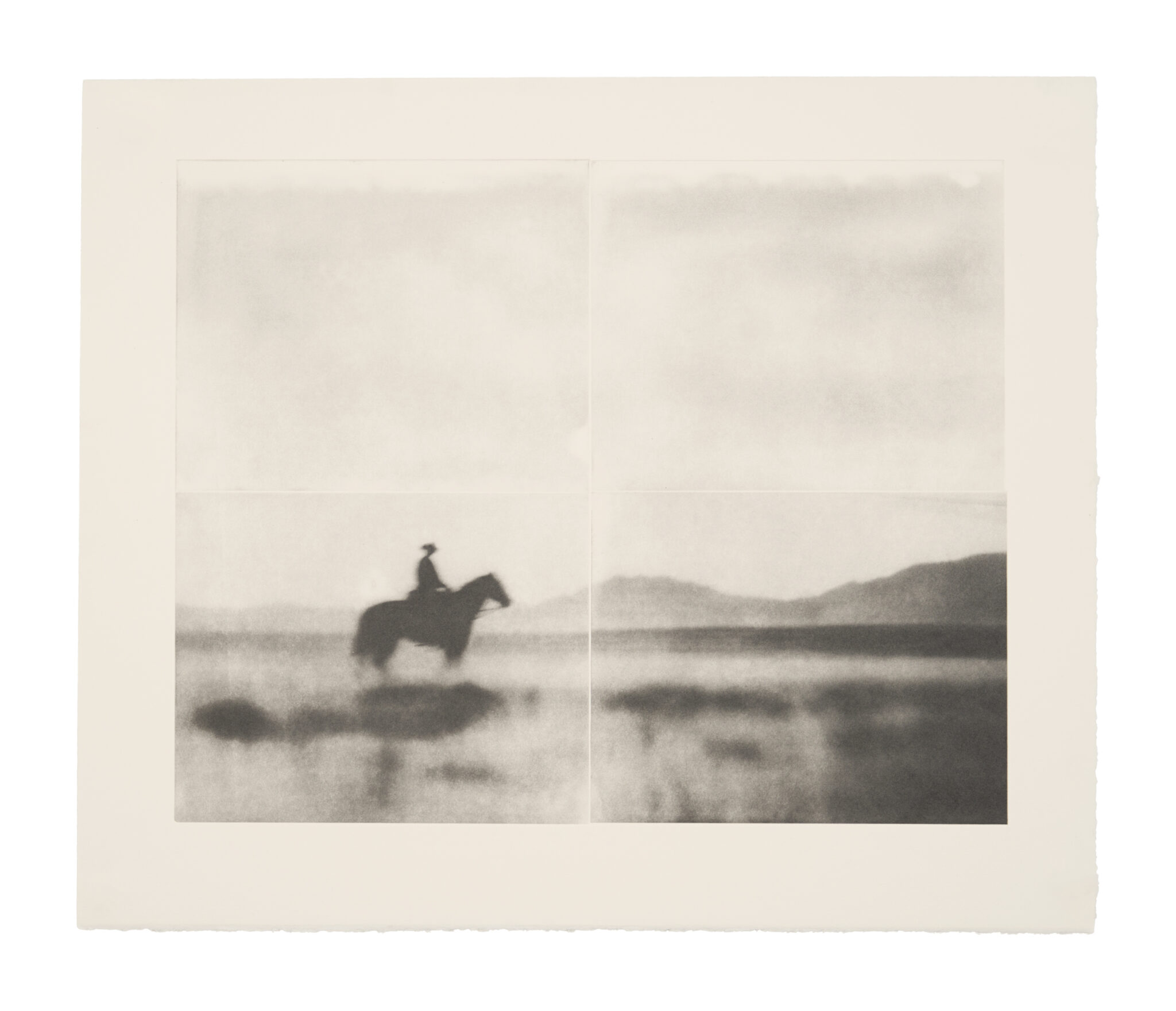 Cowboy 12 Photopolymer intaglio/ unique edition of 12 + 1 AP / 2025.