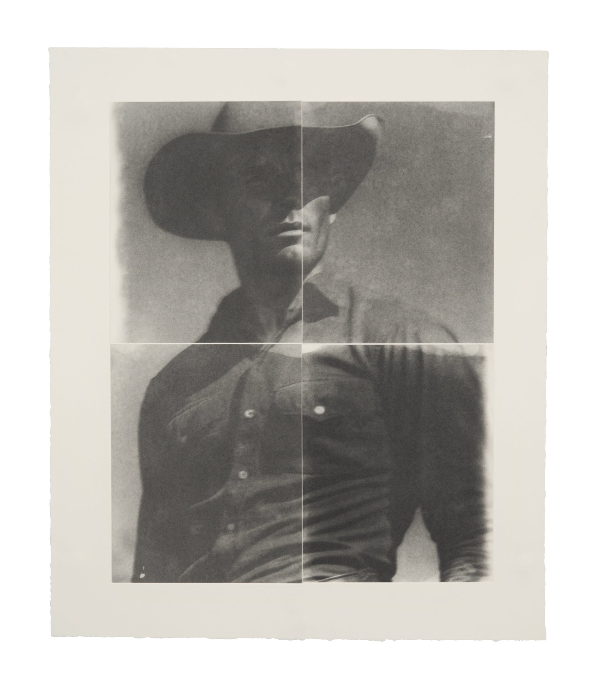 Cowboy 16 Photopolymer intaglio/ unique edition of 12 + 1 AP / 2025.