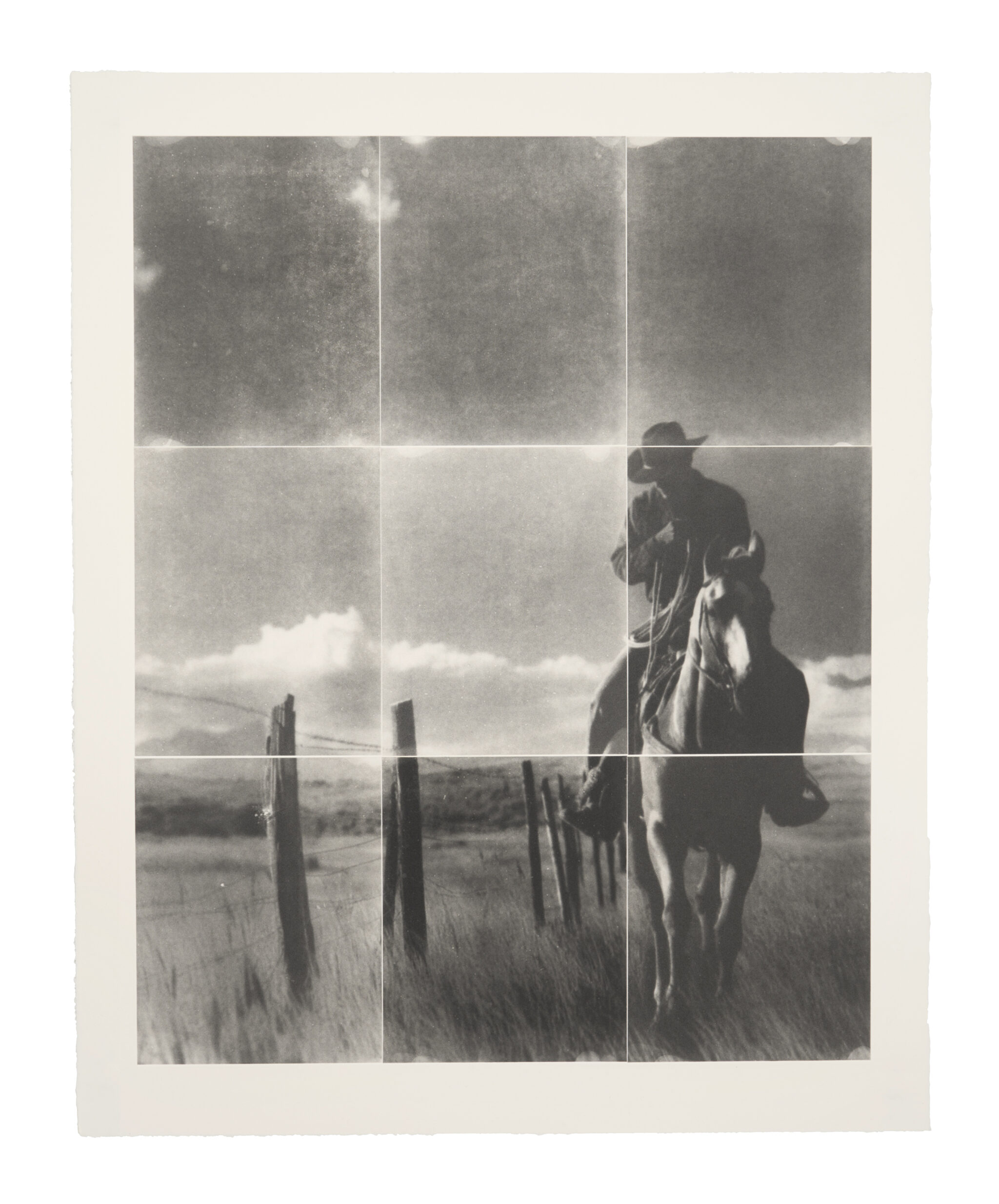 Cowboy 21 Photopolymer intaglio/ unique edition of 10 + 1 AP / 2025.