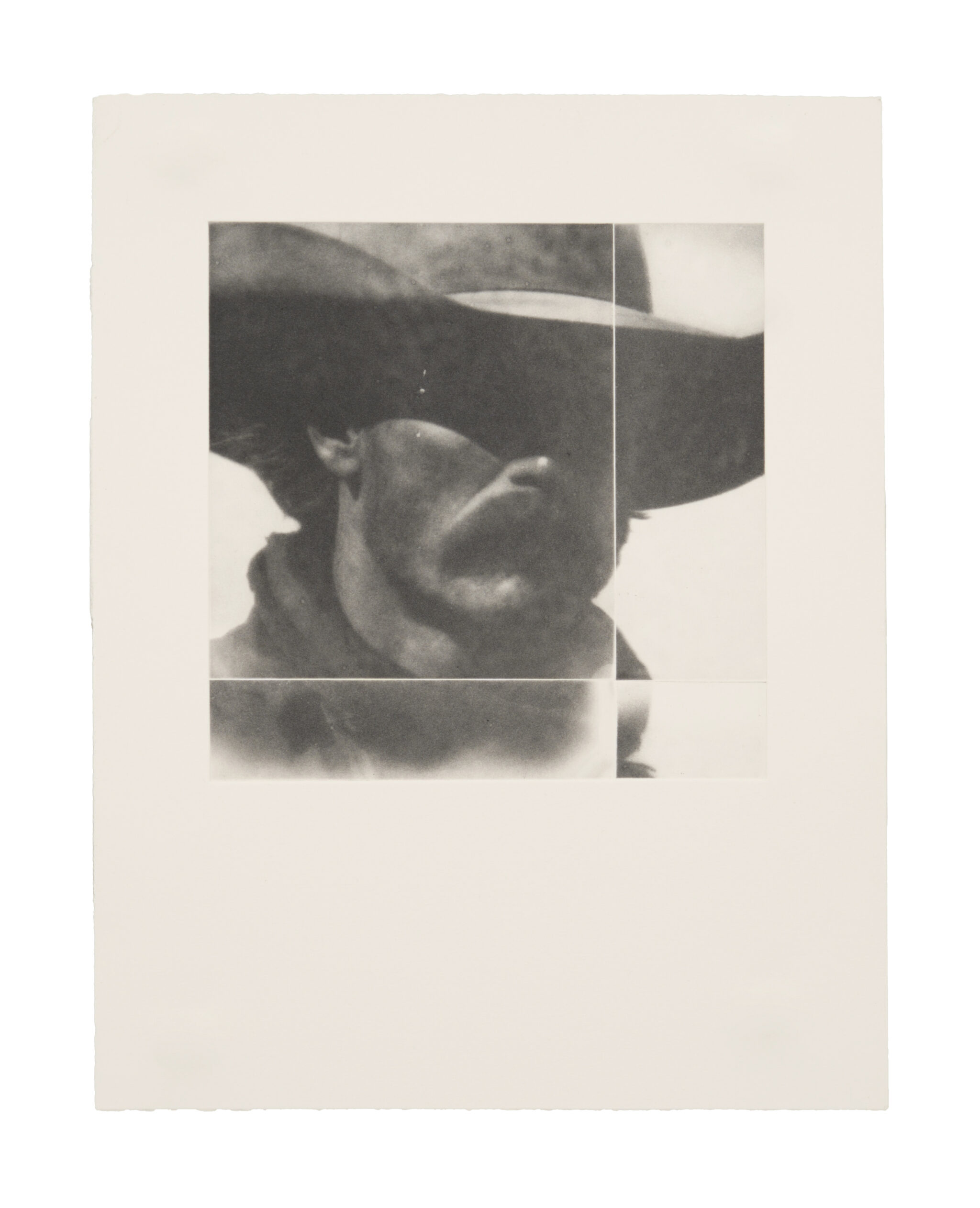 Cowboy 2 Crop Photopolymer intaglio/ unique edition of15 + 1 AP / 2025.