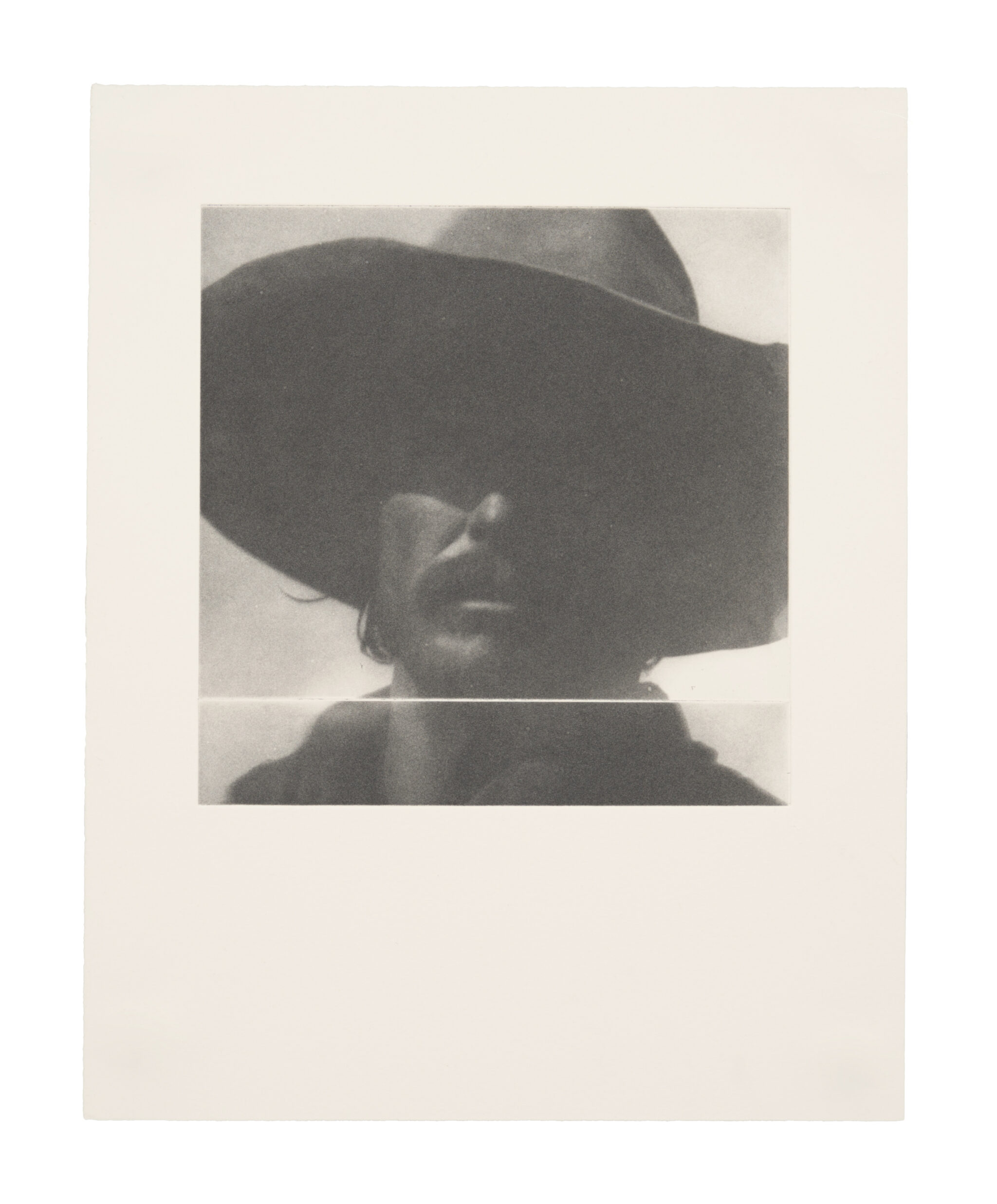 Cowboy 4 Crop Photopolymer intaglio/ unique edition of 15 + 1 AP / 2025.