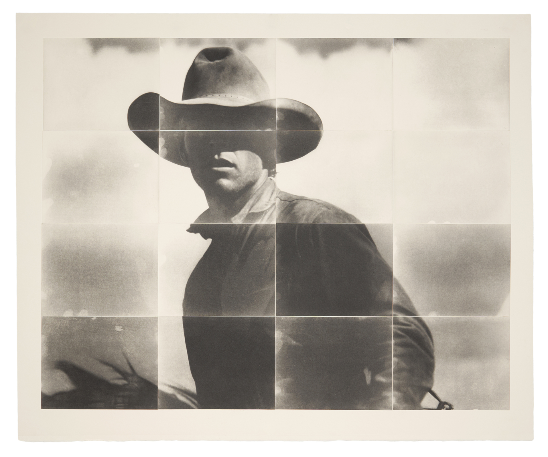 Cowboy I Photopolymer intaglio/ unique edition of 8 + 1 AP / 2025.