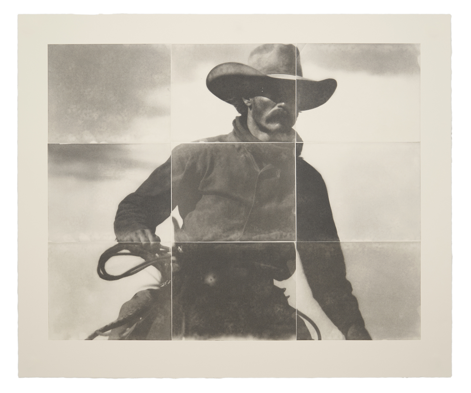Cowboy 2 Photopolymer intaglio/ unique edition of 10 + 1 AP / 2025.